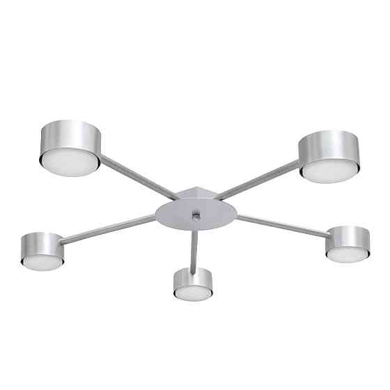 Люстра потолочная MSK Electric Copter на пять круглых плафонов под лампы GX53 NL 8040-5 AL Одесса