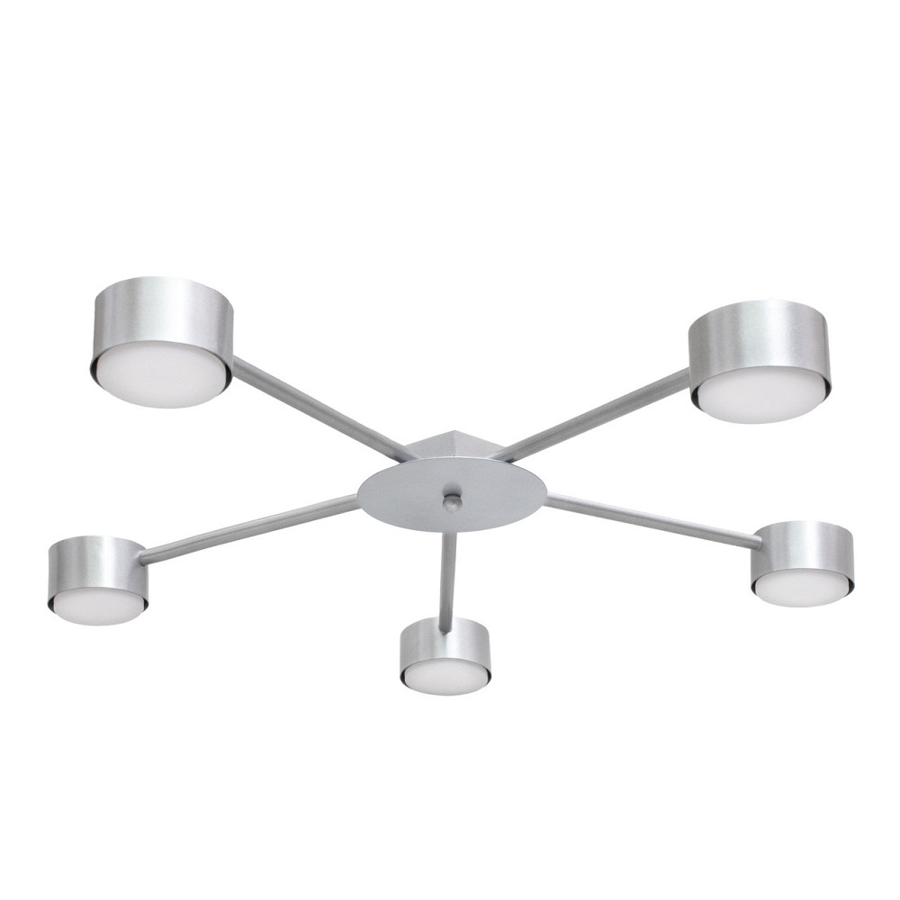 Люстра потолочная MSK Electric Copter на пять круглых плафонов под лампы GX53 NL 8040-5 AL Одесса - изображение 2