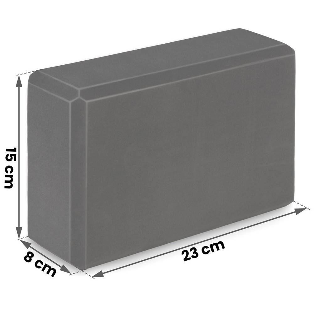 Куб для йоги NS-962 черный Киев - изображение 5