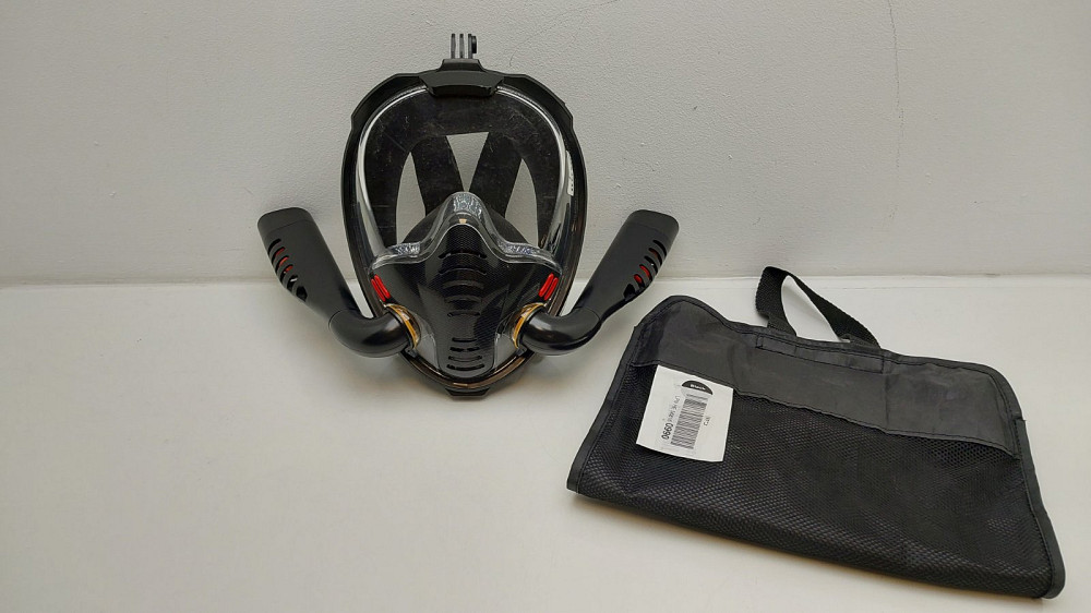 Повнолицева маска для снорклінгу з диханням через ніс HJKB (Б клас) Луцьк - фото 1