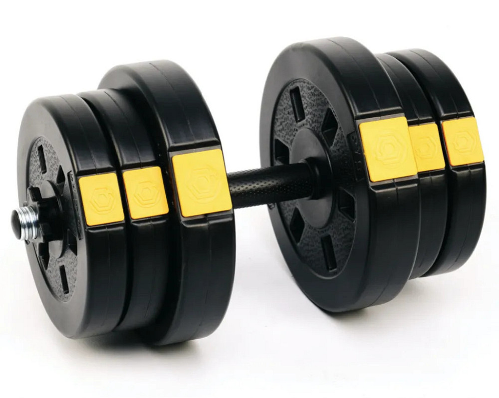 Гантелі розбірні зі змінними дисками Besport 2x21 кг збірні композитна зі змінними дисками гантелі Київ - фото 2