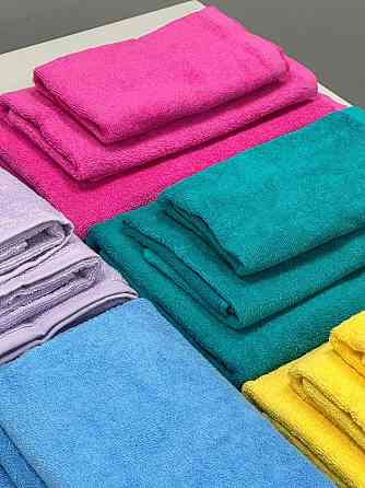 Комплект полотенец однотонных Ideal Textile 50х90см + 70х140см 400 г/м2 (56860932) Бірюзовий Черновцы