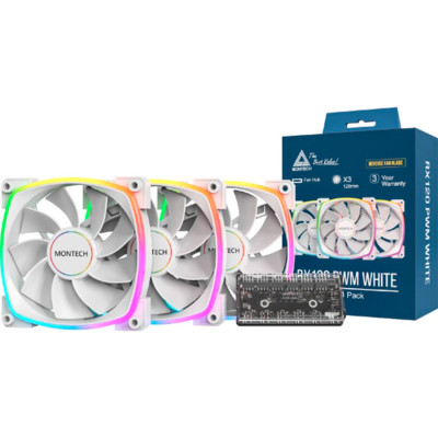 Кулер до корпусу MONTECH RX120 PWM (W31) Вінниця - фото 7