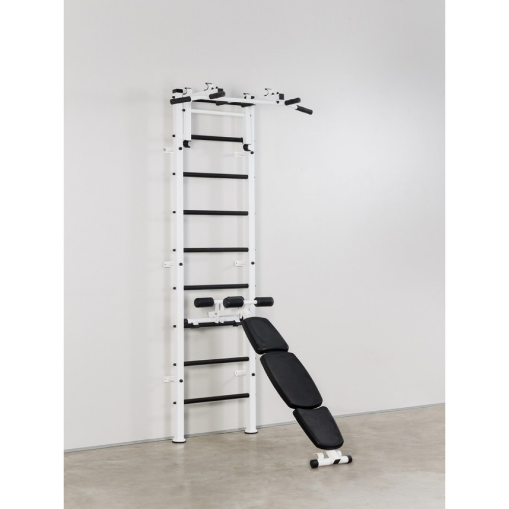 Шведская стенка спортивная Atlant Pro White для детей и взрослых усиленная металлическая для всей семьи Каменское - изображение 3