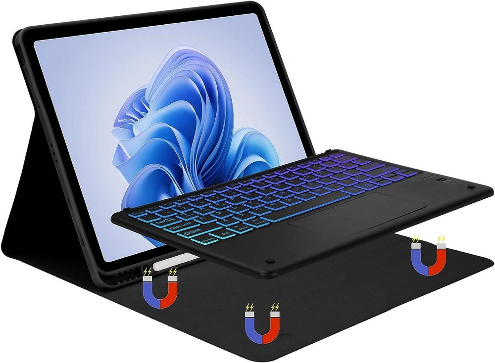 Чехол-клавиатура для iPad Pro 12.9 iPad Pro 6/5/4/3 поколения 2022 2021 2020 и 2018 годов Днепр - изображение 5