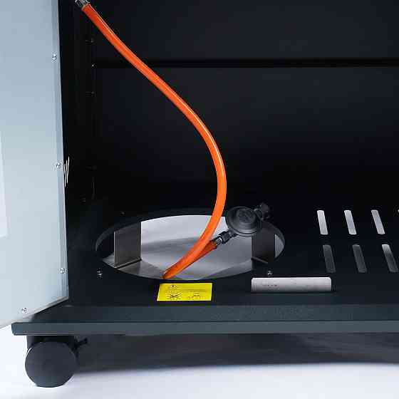 Газовий гриль SANTOS S-301, з бічним пальником, нержавіюча сталь 900242 Код: 010950 Рівне