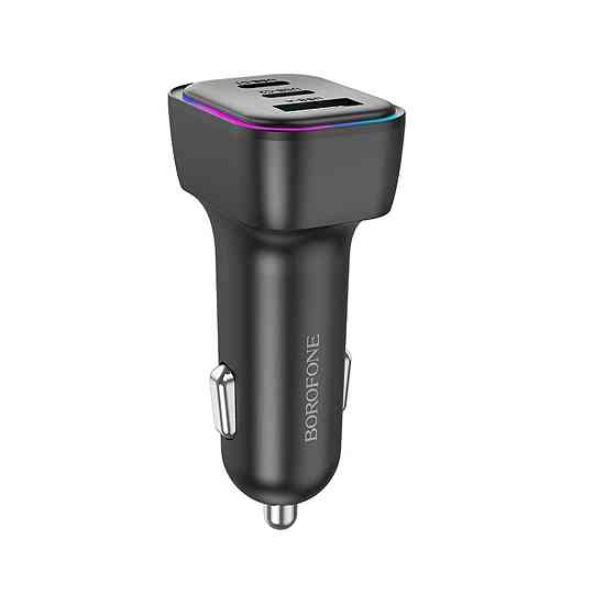 Автомобільний зарядний пристрій BOROFONE BZ28C Trophie PD60W Black 6941991110870 Одеса