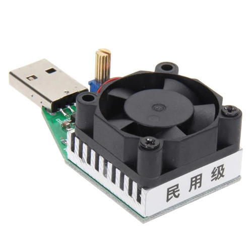 USB нагрузка 15 Вт с охлаждением для проверки блоков сетевых, USB или простых зарядных устройств Киев - изображение 1