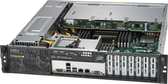 Сервер Supermicro SuperChassis 823MTQC-R802LPB - Rack Server Black ATX,EATX 2U 800 W (CSE823MTQCR802LPB) Київ