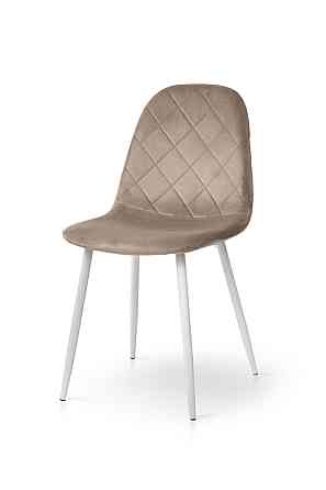 Стілець Ембер-L, білий/велюр бежевий Киев