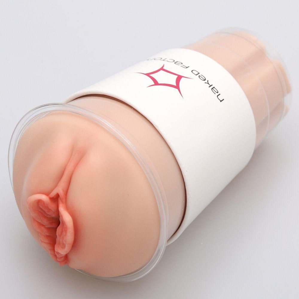 Мастурбатор-вагіна Naked Factory Cup Sleeve V–4, наскрізний Sex Aura Київ - фото 1