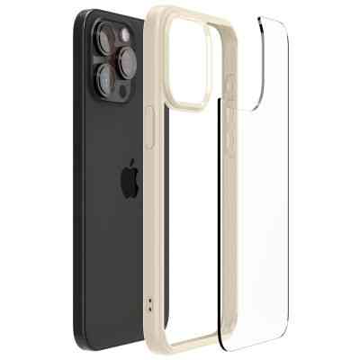 Чохол до мобільного телефона Spigen Apple iPhone 15 Pro Ultra Hybrid Mute Beige (ACS06712) Вінниця