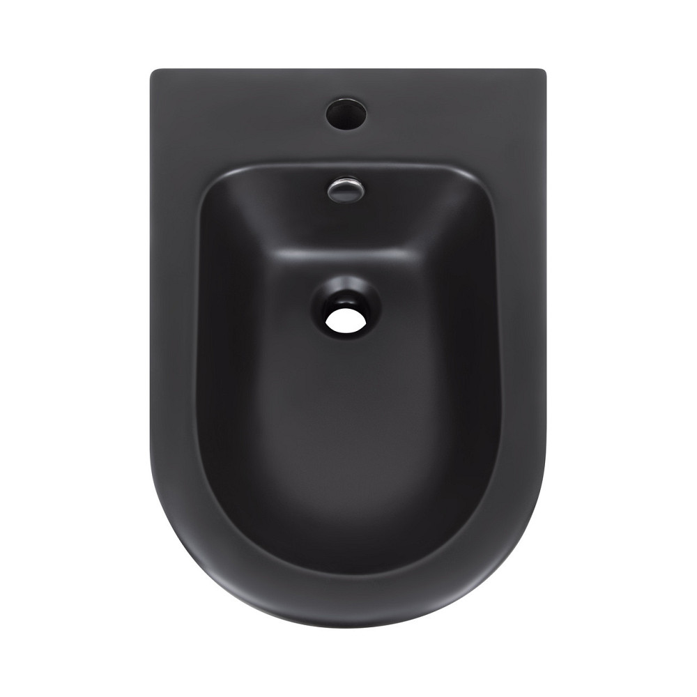 Біде підлогове Qtap Robin 565x360x405 Matt black QT13442141CMB Київ - фото 7