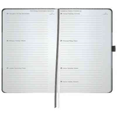 Тижневик Axent датований 2026 Partner Lines 125х195, сірий (8515-26-03-A) Вінниця