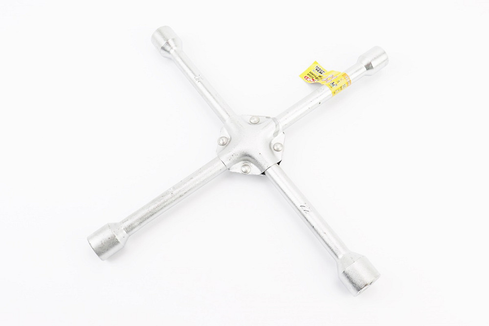 Ключ балонний хрестовий посилений 17x19x21x22 350x16мм 73-0314 Київ - фото 1