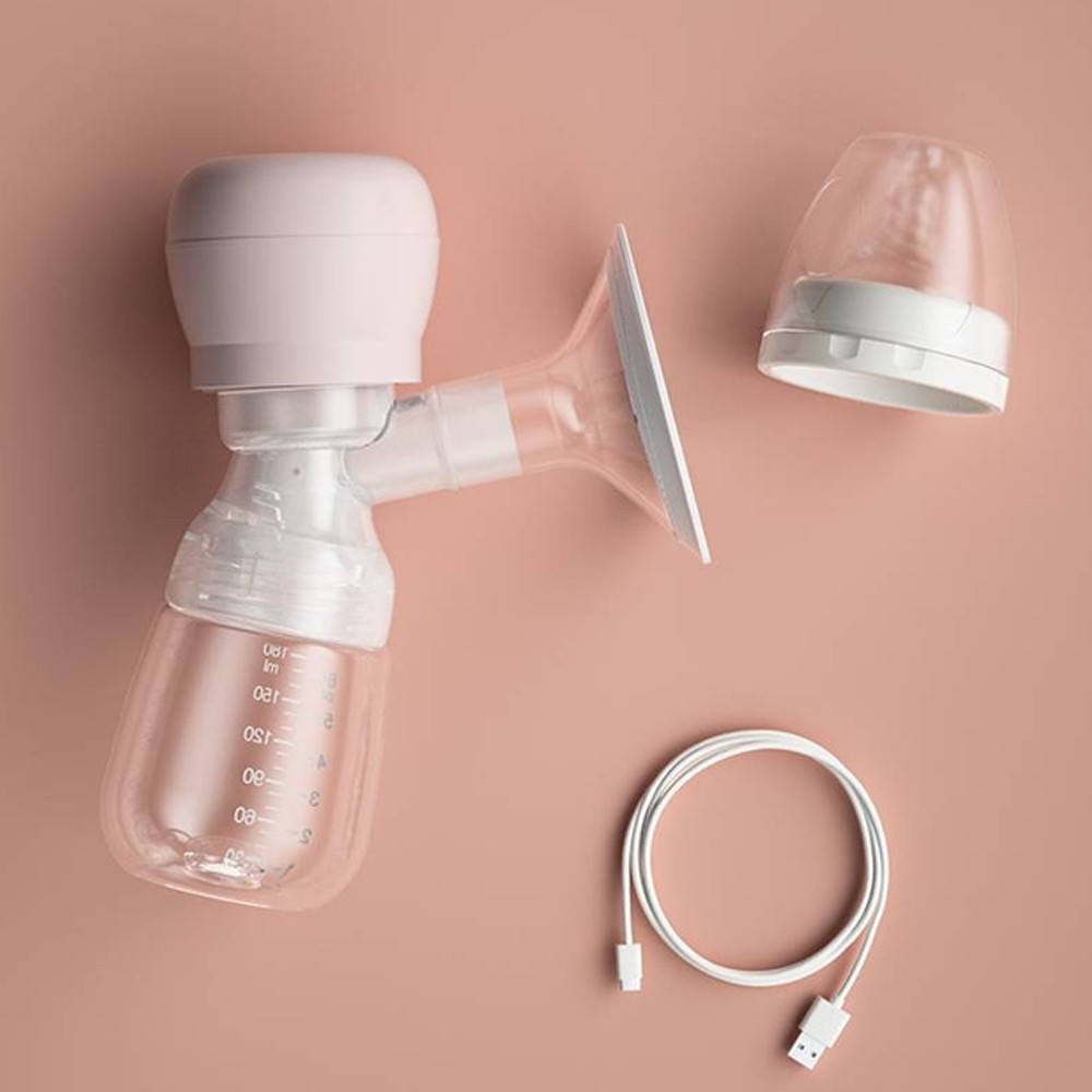 Електричний молоковідсмоктувач із соскою,150 мл,від USB,Zhibao SBR Київ - фото 1