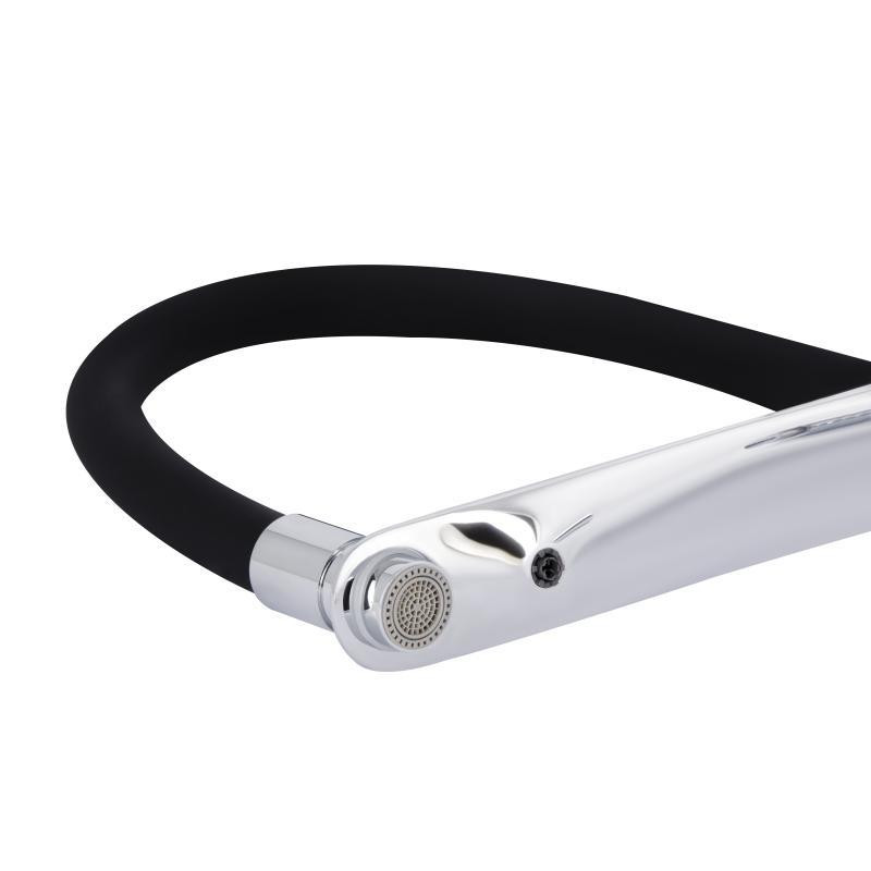 Смеситель для кухни Qtap Vlasta New с гибким изливом с подключением для питьевой воды QTVLA364CRM45648 Chrome Харьков - изображение 6