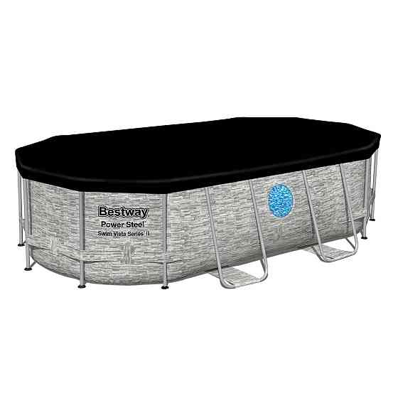 Накриття для каркасного басейну Bestway 58425 427 x 250 x 100 см Київ
