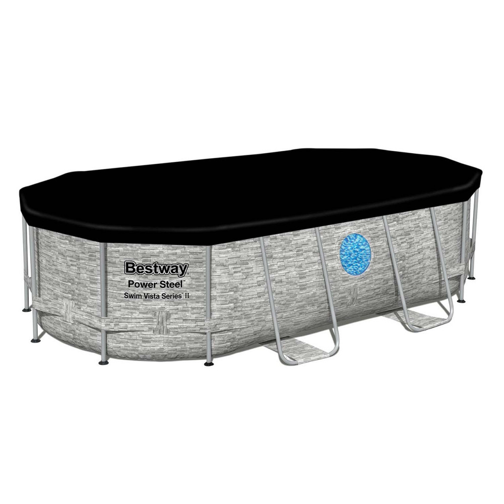 Накриття для каркасного басейну Bestway 58425 427 x 250 x 100 см Київ - фото 4