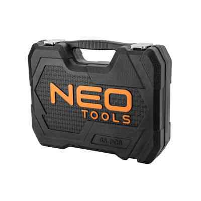 Набор инструментов Neo Tools 86шт, 1/2", 1/4", CrV, кейс (10-060) Винница