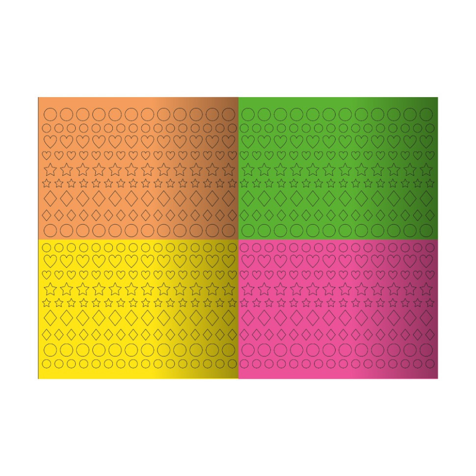 Дитяча книжечка з неоновими стікерами "Потішне королівство" РМ-69-04 Вінниця - фото 3