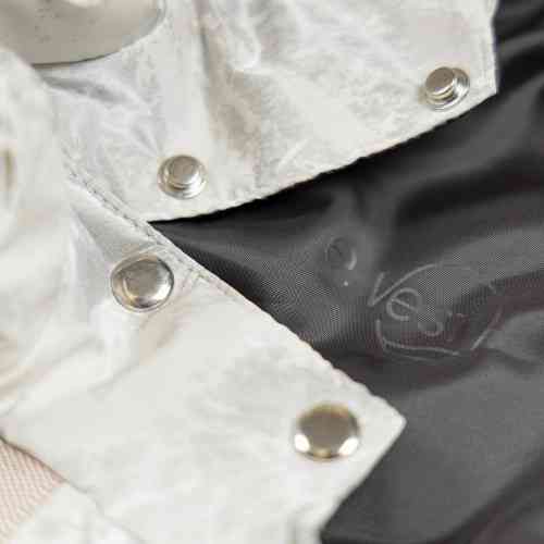 Куртка для собак Bony Pet Fashion, S білий, зелений Київ