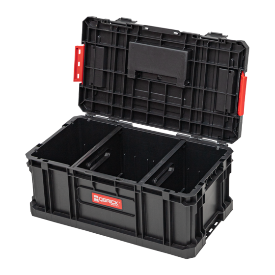Ящик для інструментів QBRICK SYSTEM TWO Toolbox Vario Alu (560x320x240мм) Одесса