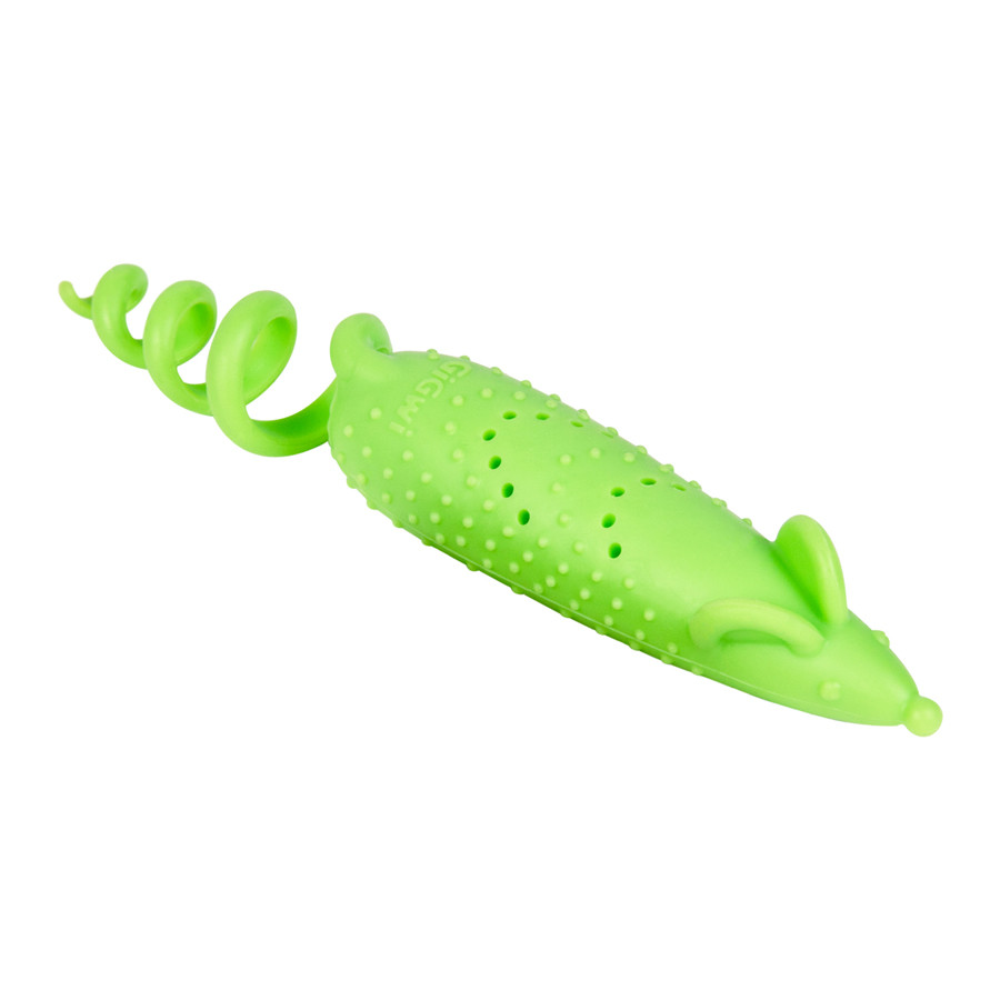 Іграшка для котів Мишка гумова GiGwi Refillable Catnip, гума, 16,5 см Коломыя - изображение 2