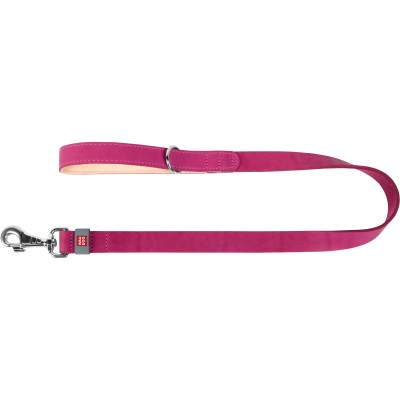 Повідок для собак WAUDOG Classic шкіряний Ш 25 мм Д 122 см рожевий (08157) Вінниця - фото 2