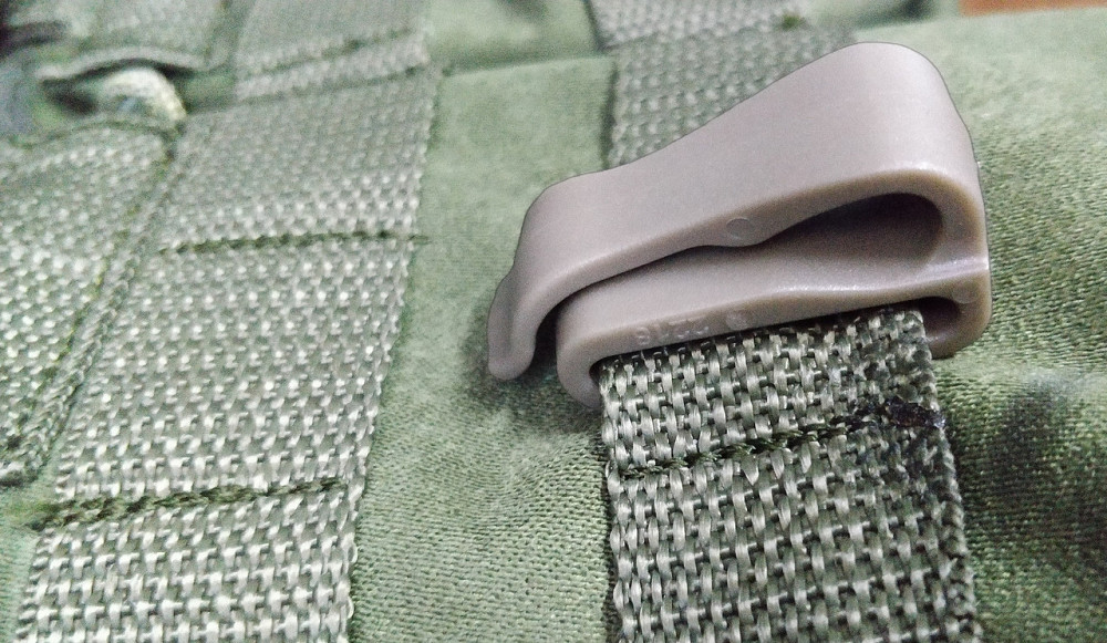 Тактична кліпса для перчаток, прищіпка на систему Моллі пластикове кріплення для військового екіпір Одеса - фото 6