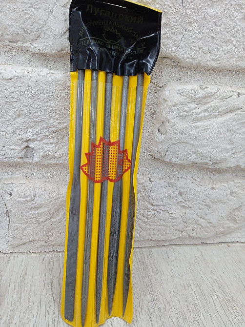 Набор Надфилей 10см Луганский Харьков - изображение 3