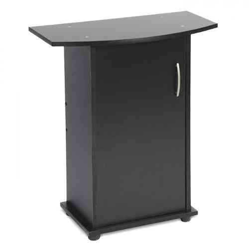 Підставка Природа ПО під акваріум збірна овальна з дверима чорна 50х30х70 см Київ