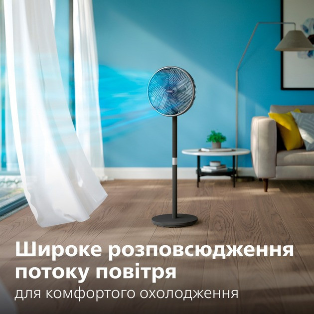 Вентилятор Philips CX3550/01 ( Чорний ) Харків - фото 19