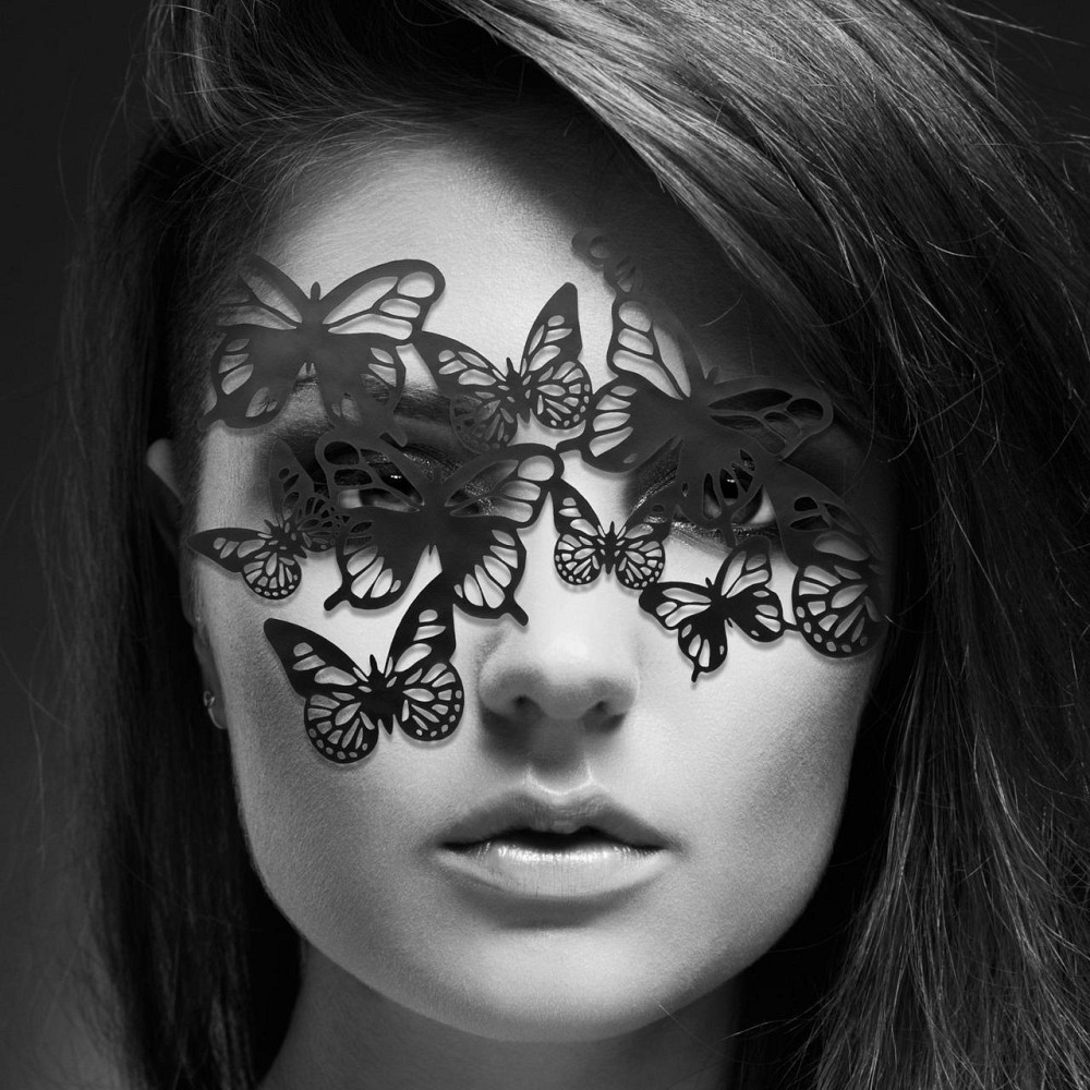 Маска на лицо Bijoux Indiscrets - Sybille Mask, виниловая, клеевое крепление, без завязок Sex Aura Киев - изображение 2