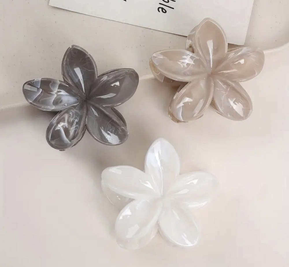 Заколка-крабік квітка Смела - изображение 1