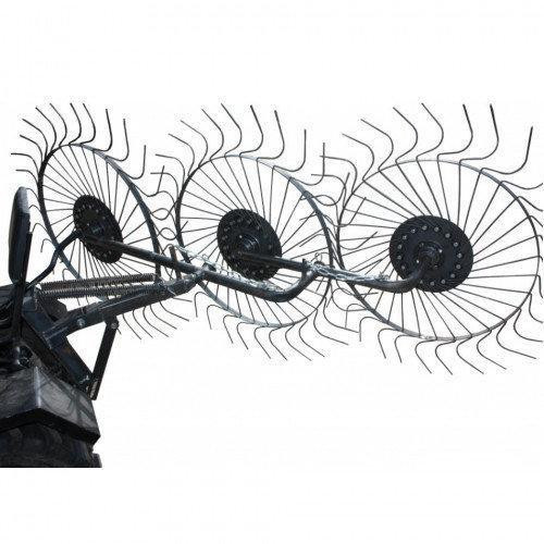 Граблі механічні "Сонечко" на 3 колеса "Преміум" (1,8 м) Харків - фото 1