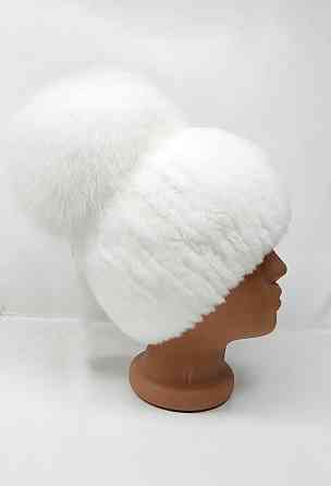 Шапка меховая женская бон Джина Rex Белый Харьков