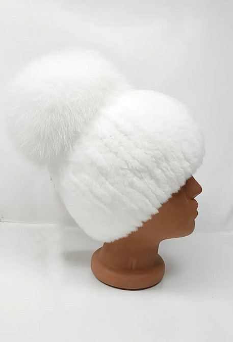 Шапка меховая женская бон Джина Rex Белый Харьков - изображение 2