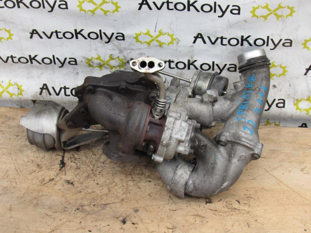 Турбіна Mercedes Sprinter 2.2 Bi turbo 2011-2019 (A6510905380) Ковель - изображение 3