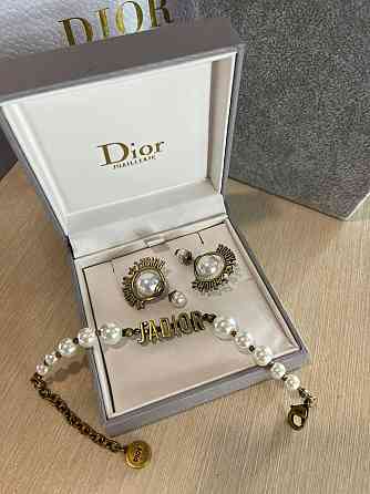 Діор набір сережки та браслет/ Dior Одеса