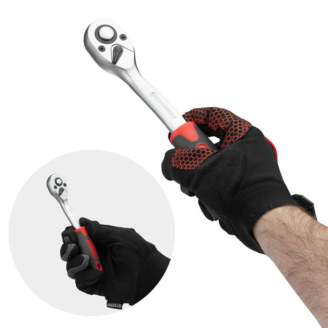 Набір інструментів 1/2 "& 1/4" 94од (ET-6094SP) INTERTOOL ET-9094 Київ - фото 8