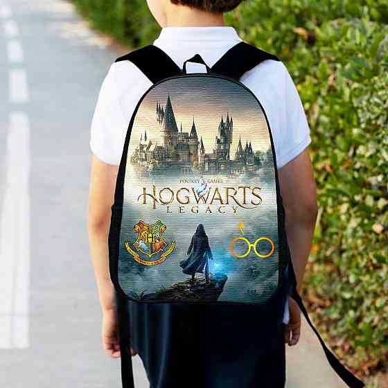 Рюкзак дитячий Гаррі Поттер "Harry Potter" 34х27см, міський ранець для хлопчика з принтом (00429) Київ