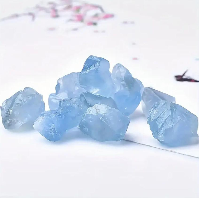 Натуральный кристалл аквамарина, размер 2.5 см. Необработанные кристаллы аквамарина, 1 шт. Киев - изображение 2