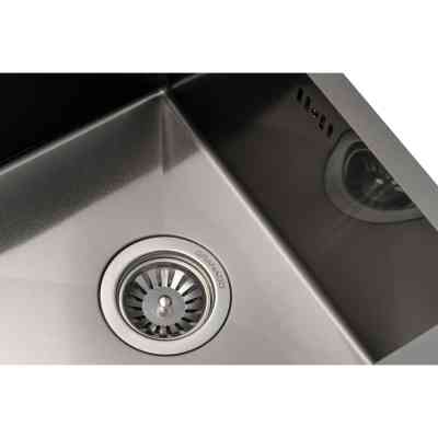 Мийка кухонна GRANADO Under top STEEL S201 black (GS08201B) Вінниця