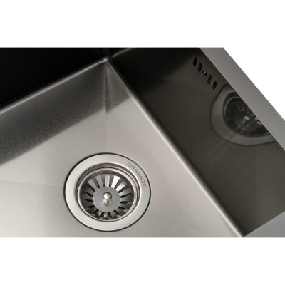 Мойка кухонная GRANADO Under top STEEL S201 black (GS08201B) Винница - изображение 5