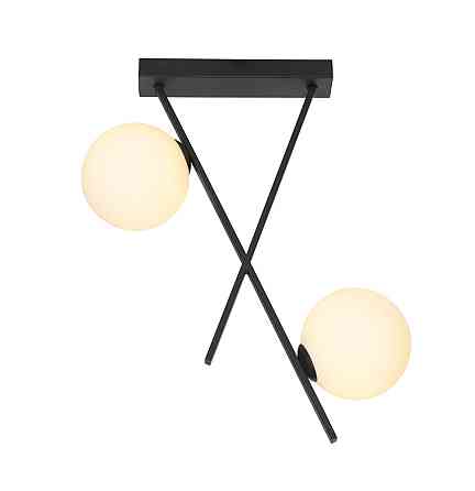 Люстра декоративна VALESO BC84017-2 BK на 2 плафони Коломия