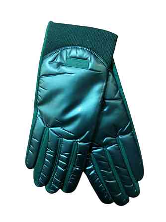 Перчатки сенсорные женские зима one size зеленый Киев