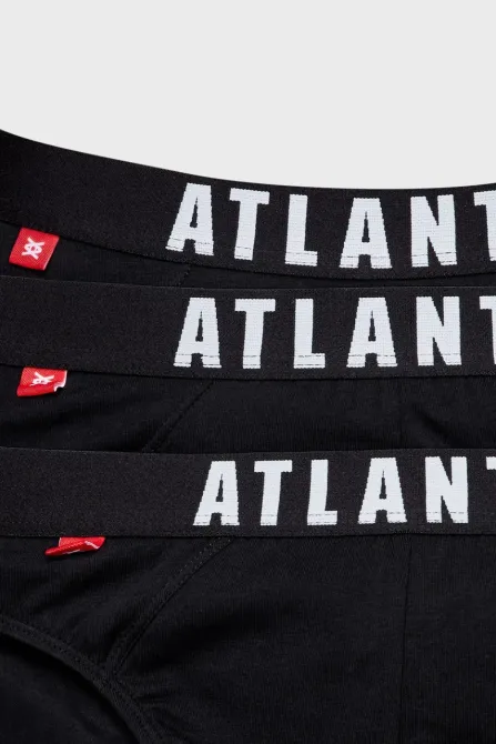 Чоловічі труси Atlantic бавовна. Набір 3 шт. 3MP-094 S Київ - фото 4