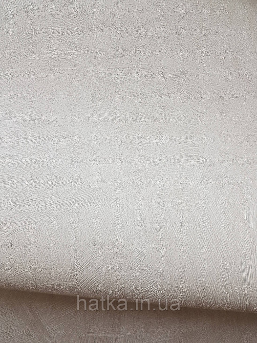 Шпалери метрові вінілові на флізеліні A.S.Creation Sylvana 1.06x10 мазки абстракція під бетон кремові 8921-02 Київ - фото 3