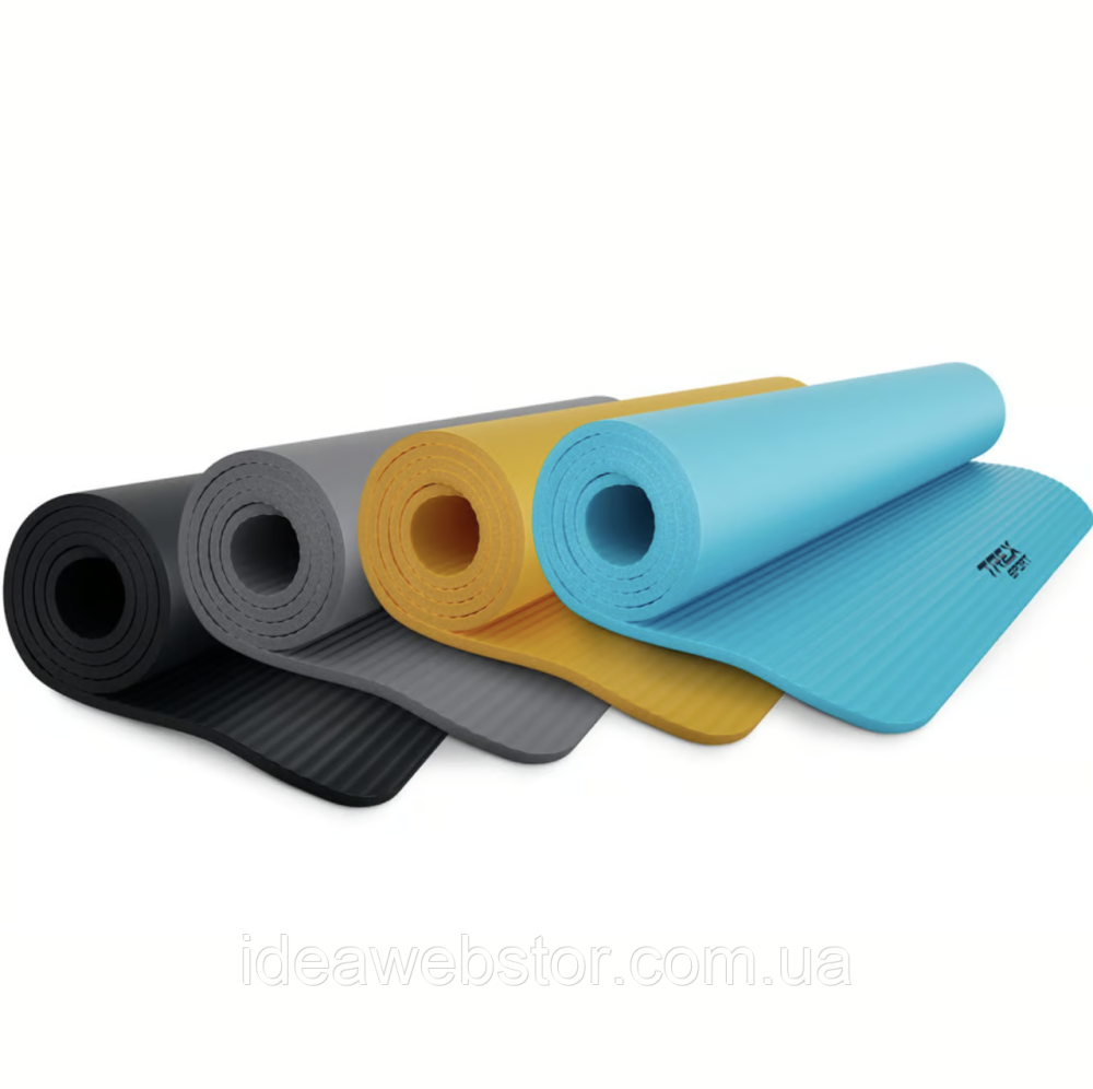 Коврик для йоги TX-019NGM NBR 1см 190х80 блакитний Київ - фото 4